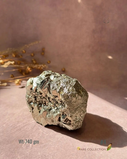 Lightcoded Wealth attractor Iron Pyrite Cluster 