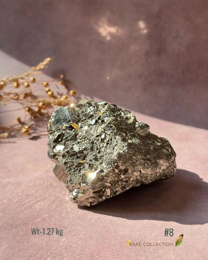 Lightcoded Wealth attractor Iron Pyrite Cluster 