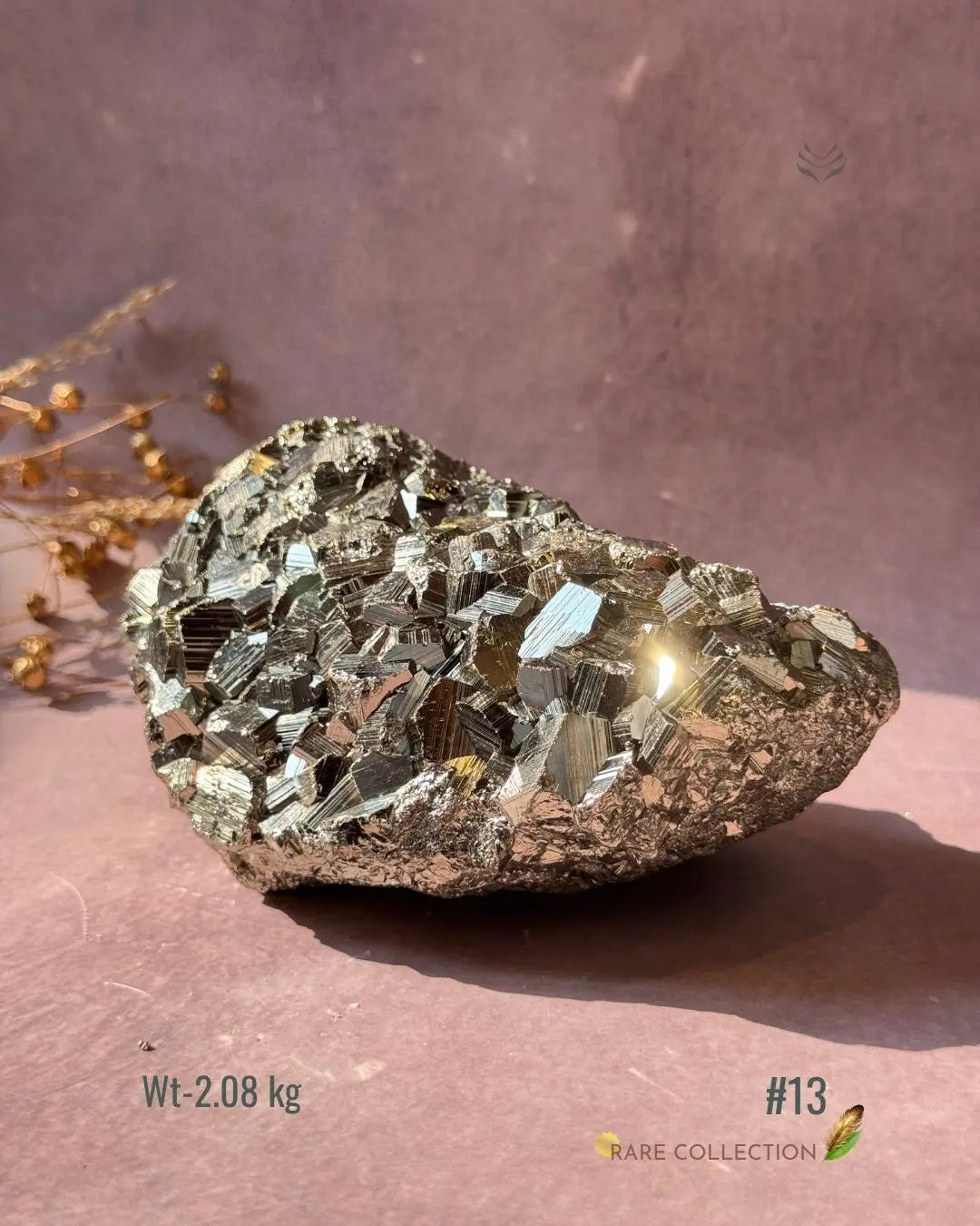 Lightcoded Wealth attractor Iron Pyrite Cluster 