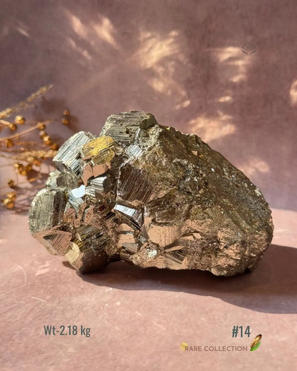 Lightcoded Wealth attractor Iron Pyrite Cluster 