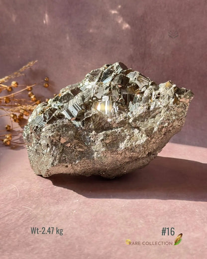 Lightcoded Wealth attractor Iron Pyrite Cluster 