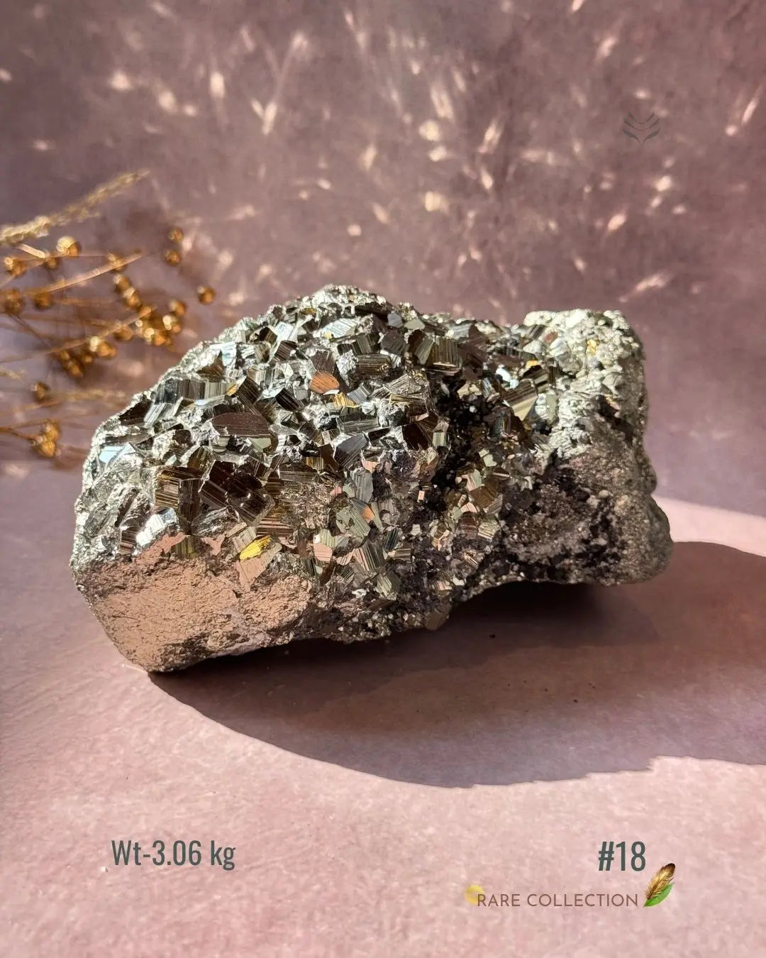 Lightcoded Wealth attractor Iron Pyrite Cluster 