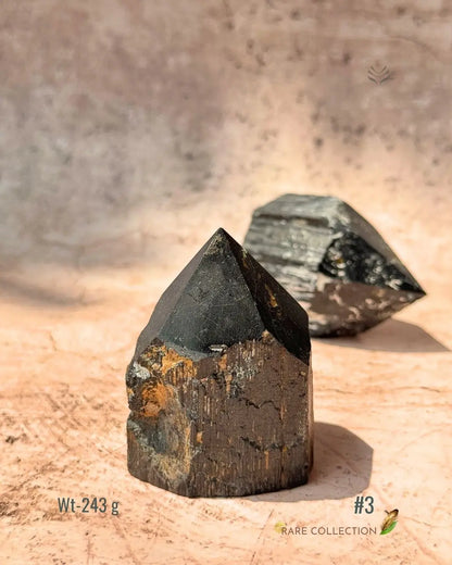 Lightcoded wealth protector copper obsidian - Raw 