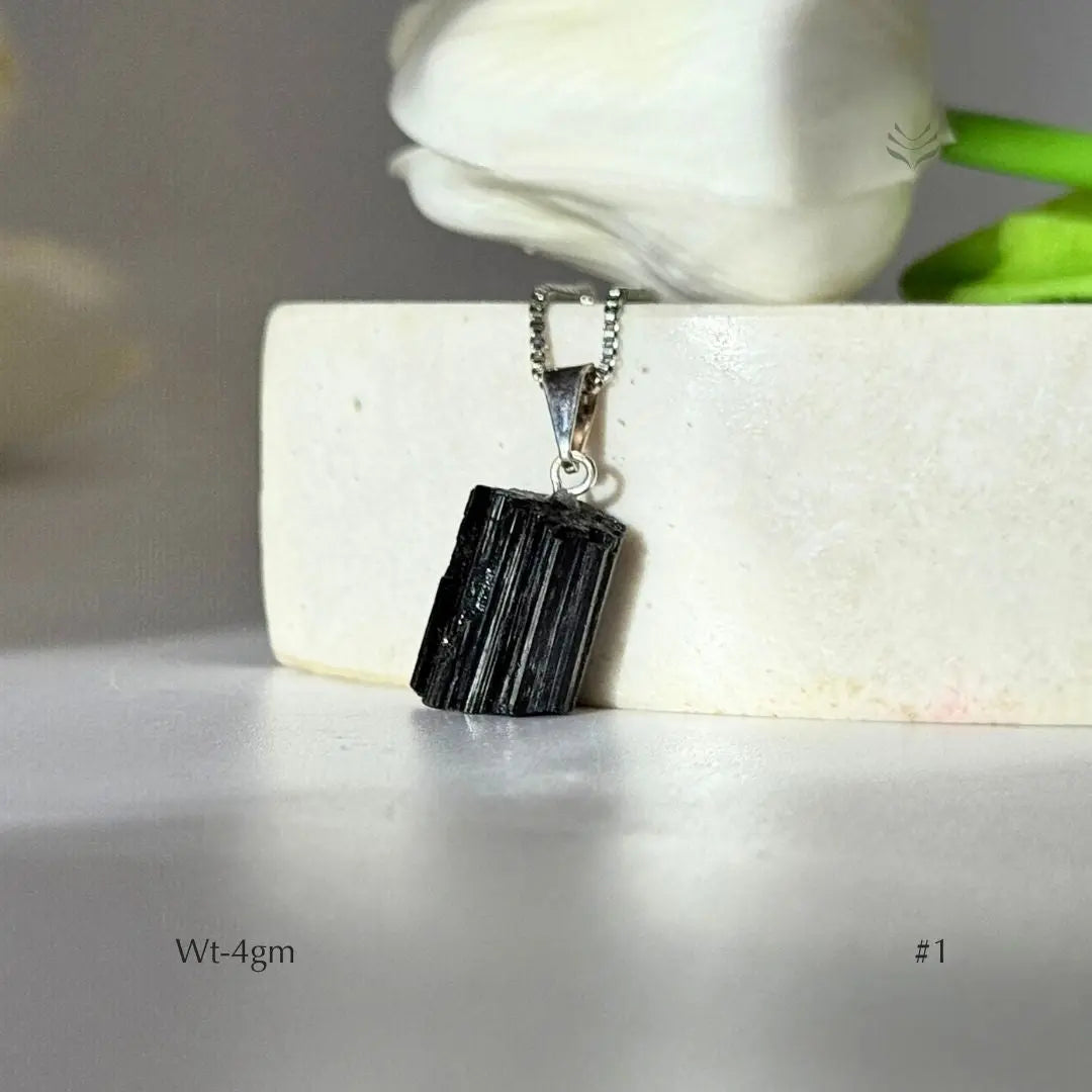 Loose Black Tourmaline Pendant  Jewellery