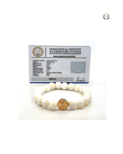 Lotus Shell Bracelet 