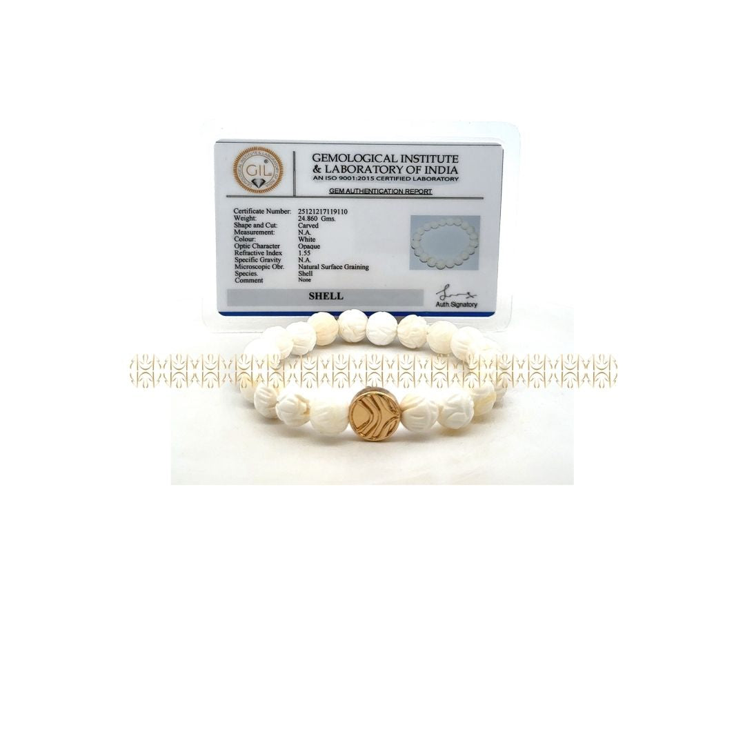 Lotus Shell Bracelet 