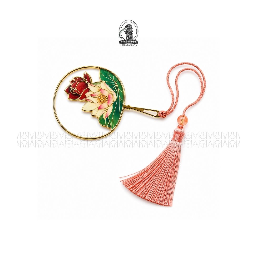 Lotus of Abundance Book Charm