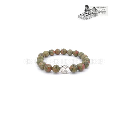 Love And Wealth Unakite Bracelet 