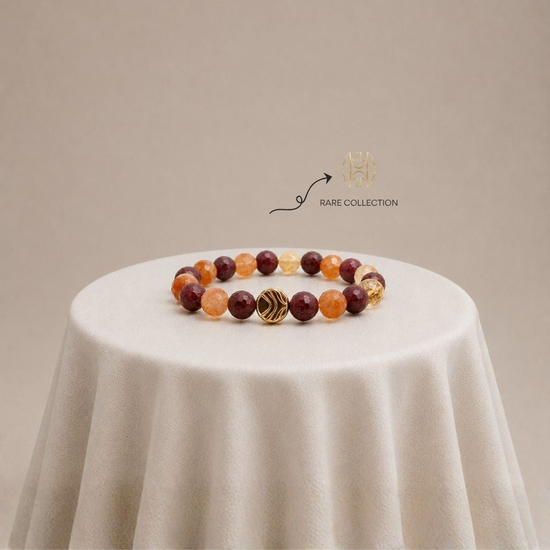 Luxury Blockage Remover Mixel  Crystal Bracelet Mixel