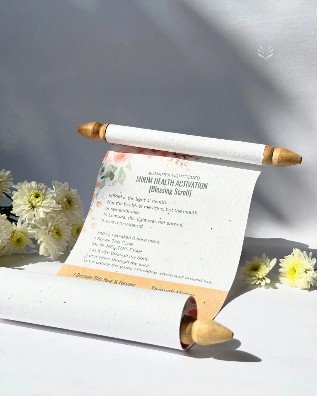 MIRIM Blessing Scroll – The Health Code 