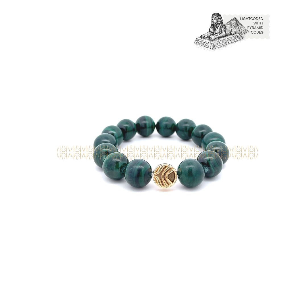 Know It All Malachite Bracelet 14mm