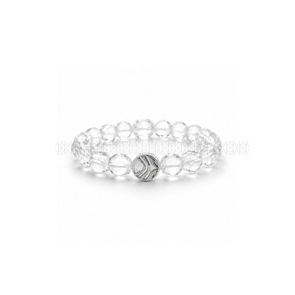 Master Manifestor Star Cut Clear Quartz Bracelet 