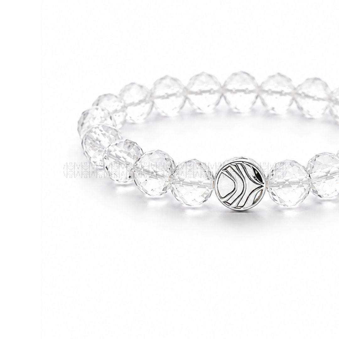Master Healer Clear Quartz Bracelet  Crystal Bracelet
