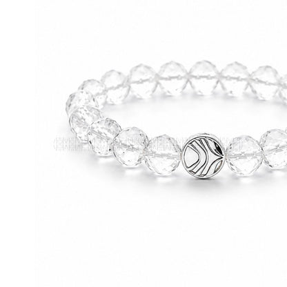 Master Healer Clear Quartz Bracelet  Crystal Bracelet