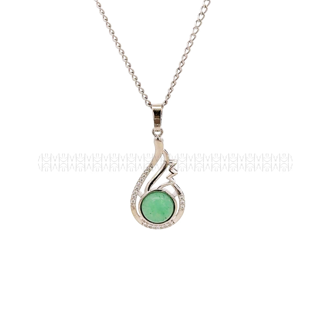 Messenger Tear Drop Pendant 