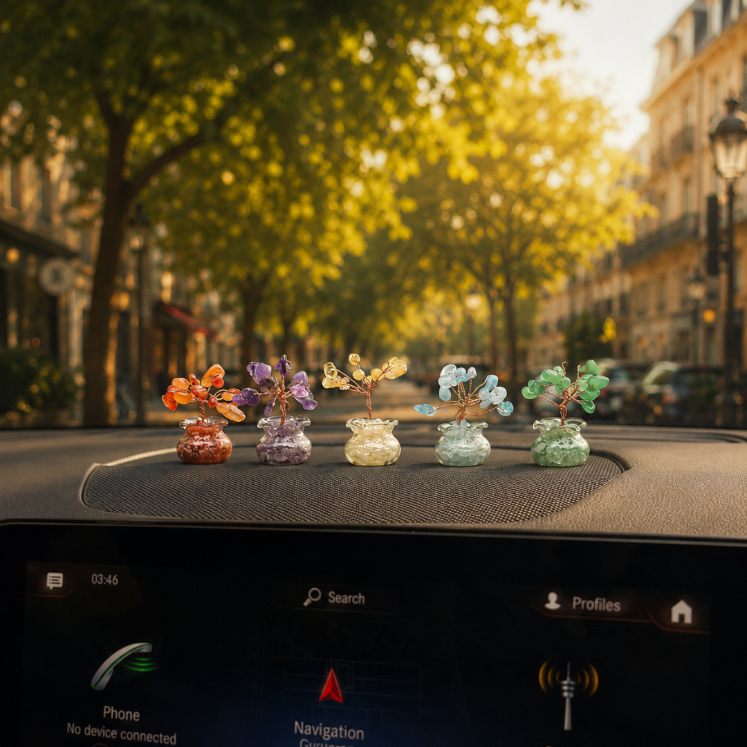 Mini Crystal Car Tree 