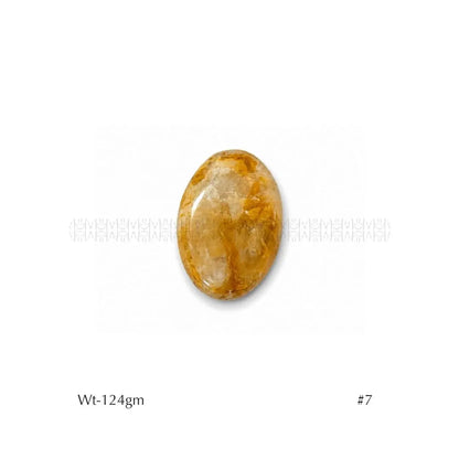 Miracle Creator Golden Healer Palm Stone 