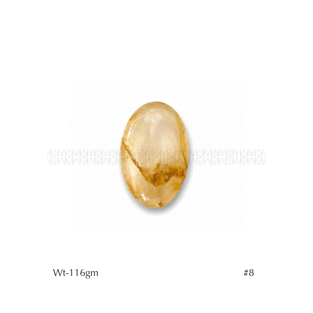 Miracle Creator Golden Healer Palm Stone 