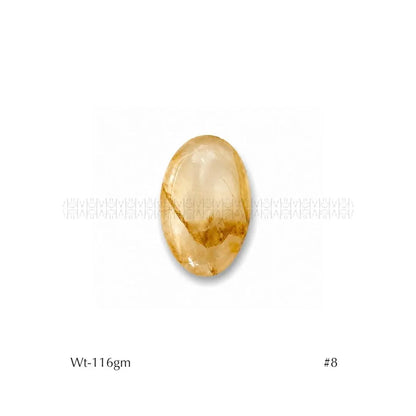 Miracle Creator Golden Healer Palm Stone 