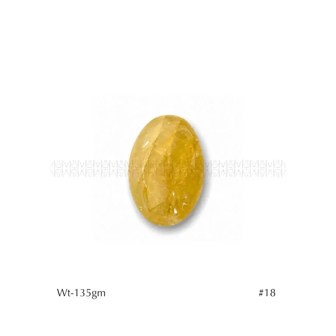 Miracle Creator Golden Healer Palm Stone 