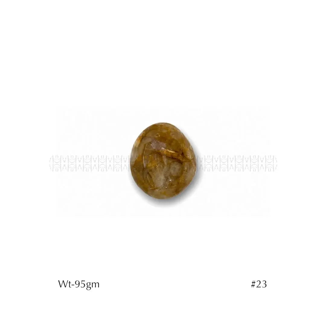 Miracle Creator Golden Healer Palm Stone 