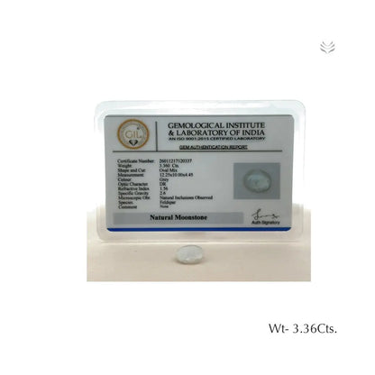 Moonstone - 3.36 Ct  Gemstones