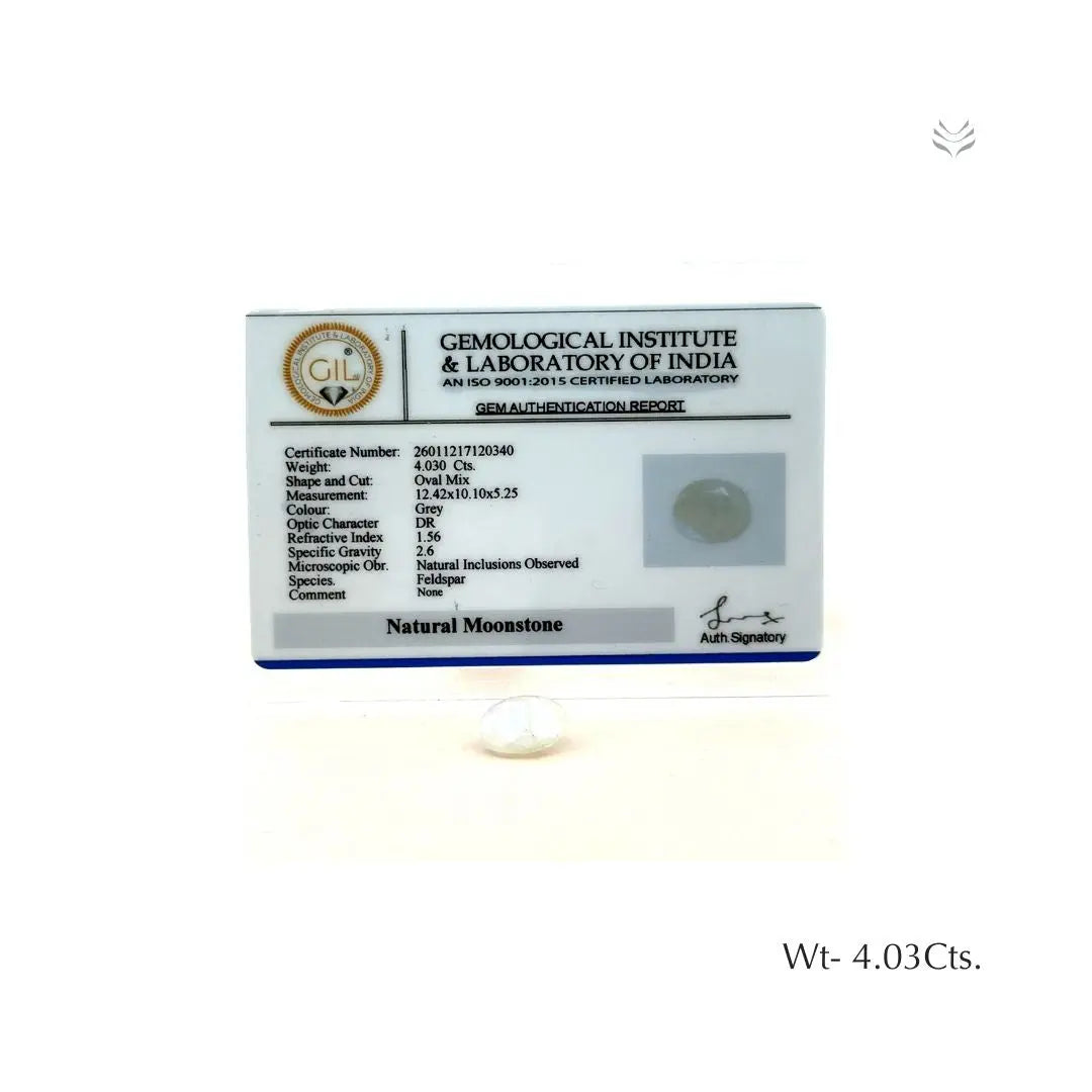 Moonstone - 4.03 Ct  Gemstones