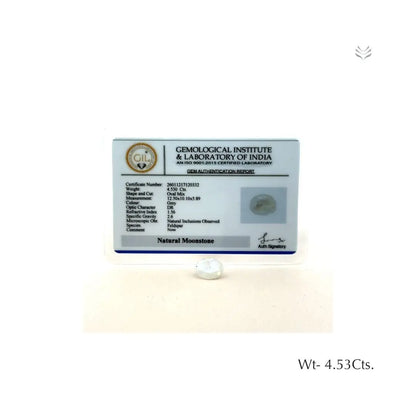 Moonstone - 4.53 Ct  Gemstones