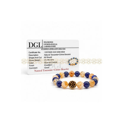 Multi Million Bucks Mixel  Crystal Bracelet Mixel