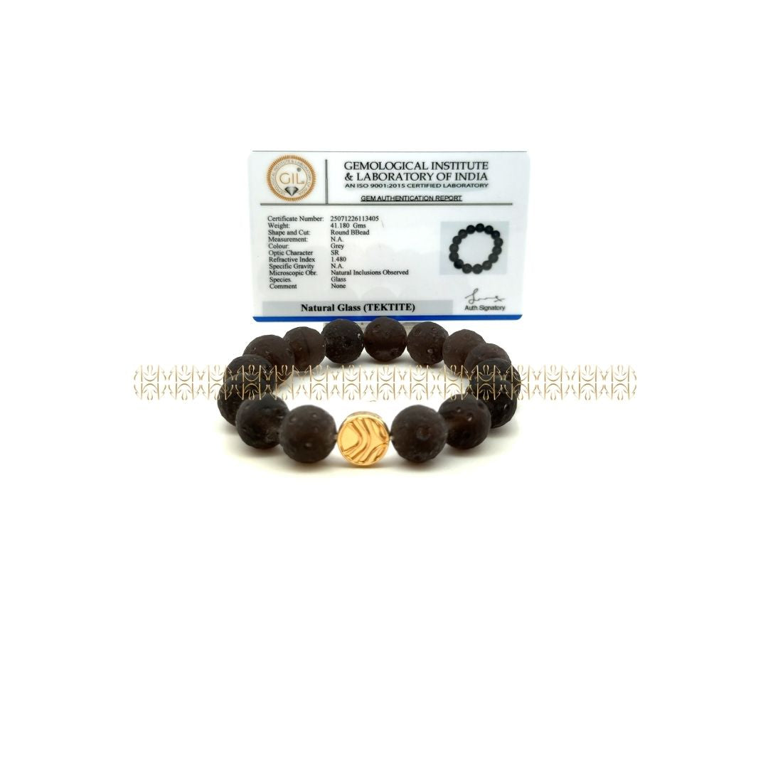 Australites Tektite Bracelet 
