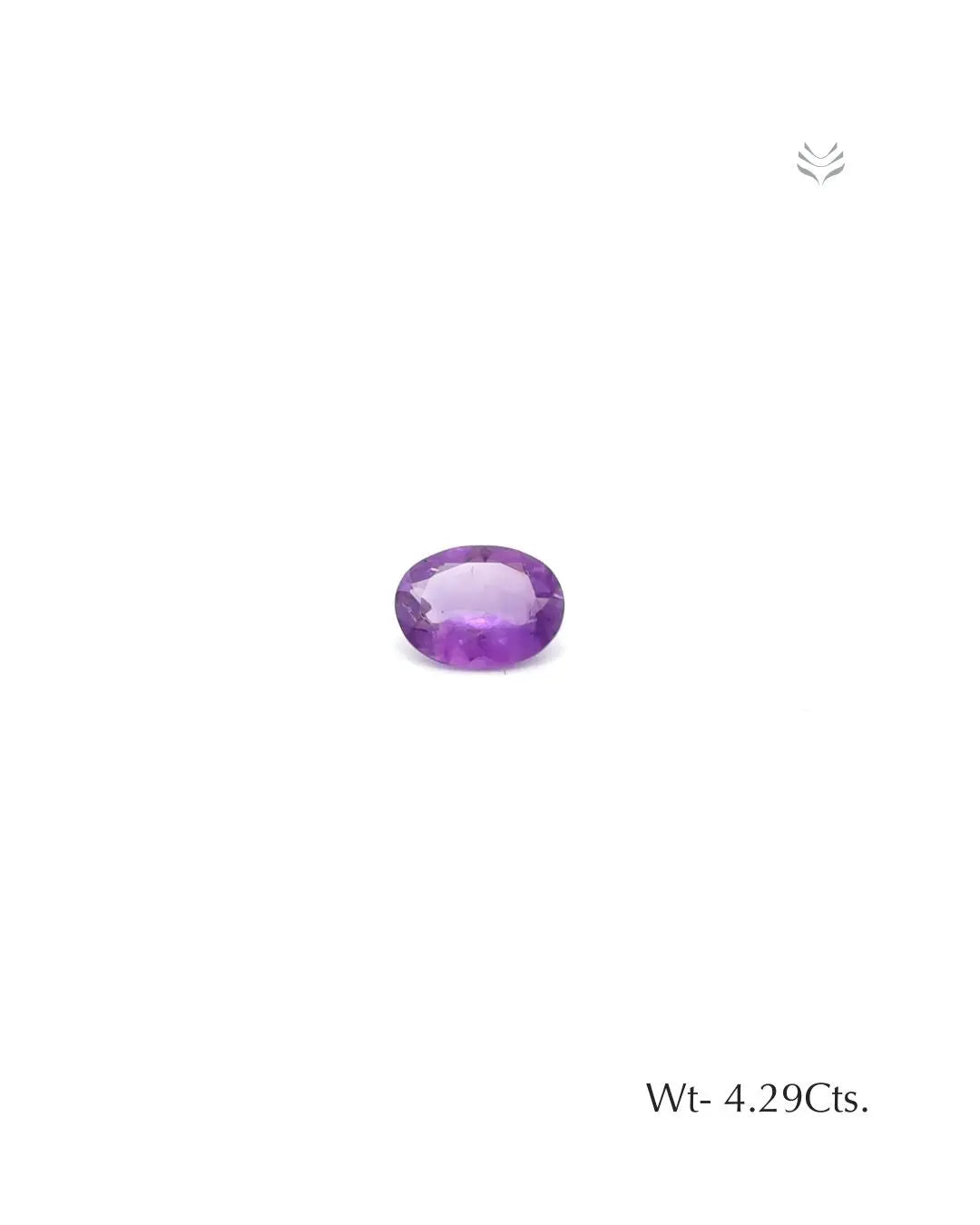 Natural Amethyst - 4.29 Ct  Gemstones