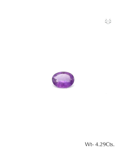 Natural Amethyst - 4.29 Ct  Gemstones