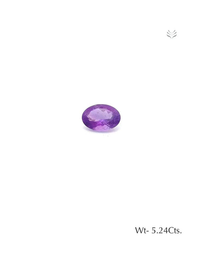 Natural Amethyst - 5.24 Ct  Gemstones