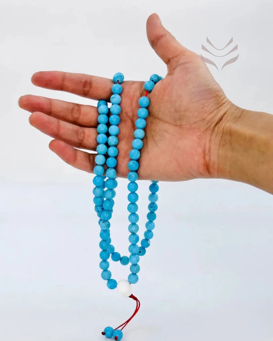 Healing Natural Turquoise Mala 108 Beads