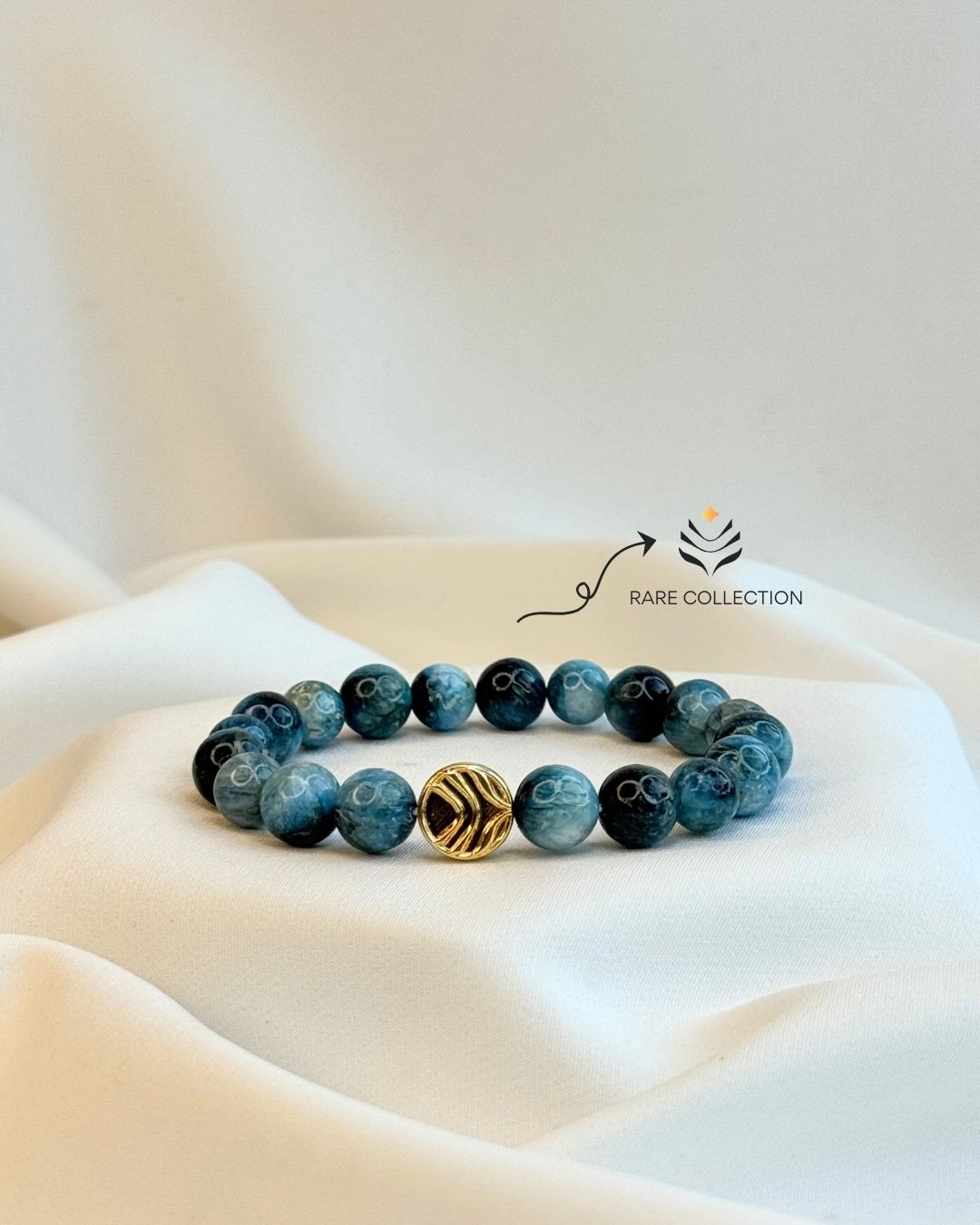 Blue Aragonite Bracelet 