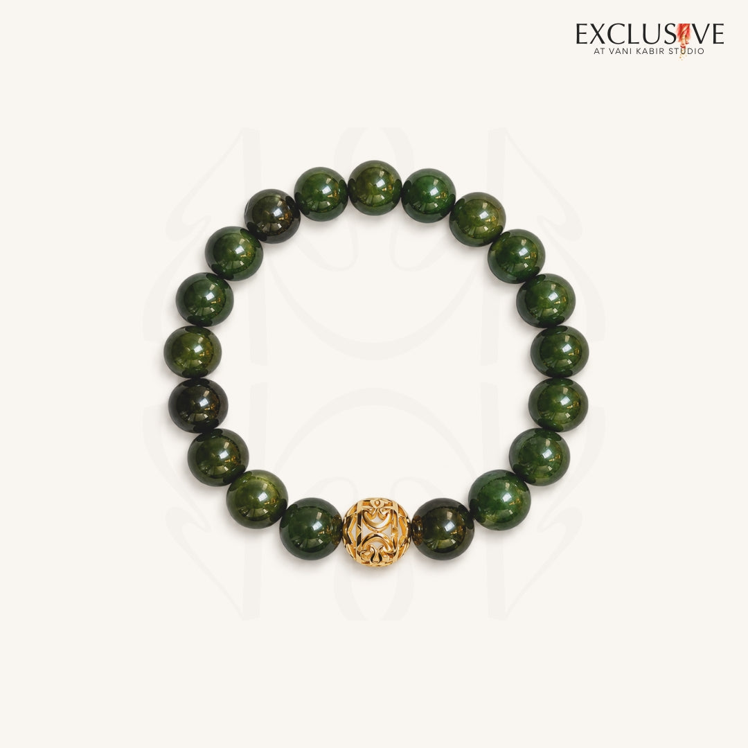Ancient Nephrite Jade Bracelet  Crystal Bracelet Mixel