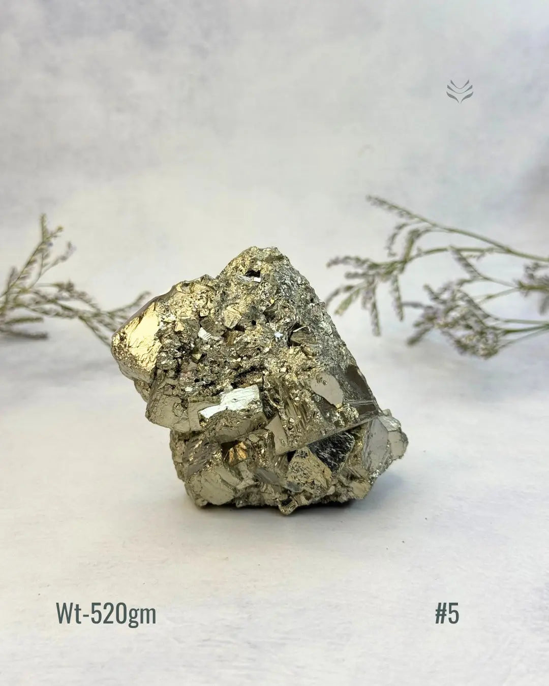 New Wealth attractor Iron Pyrite Cluster  Crystal