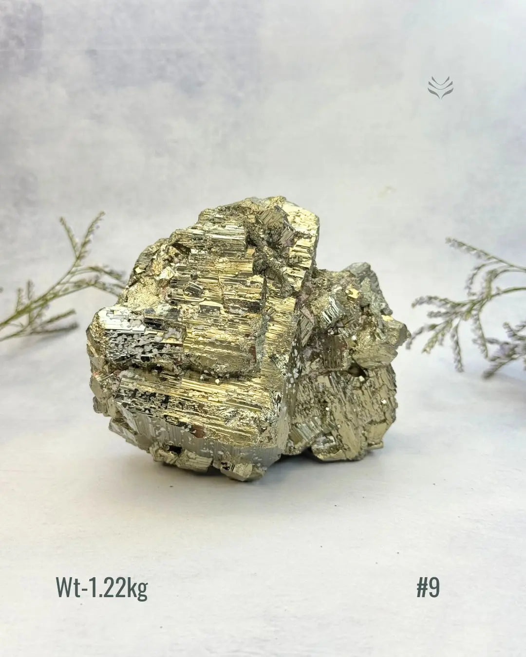 New Wealth attractor Iron Pyrite Cluster  Crystal