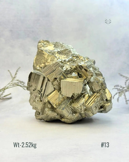 New Wealth attractor Iron Pyrite Cluster  Crystal