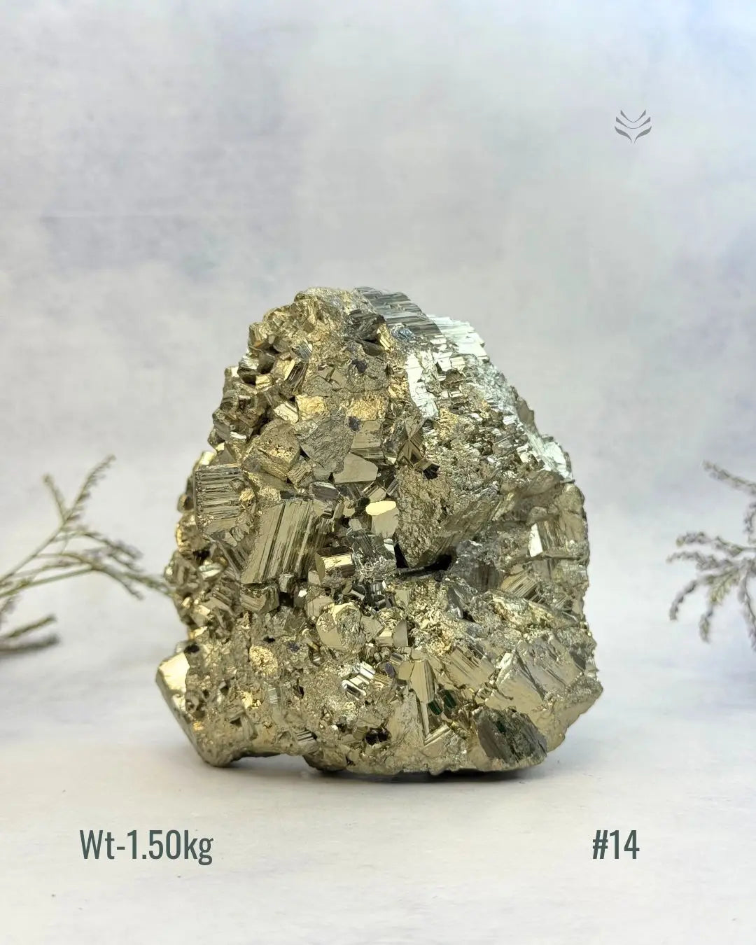 New Wealth attractor Iron Pyrite Cluster  Crystal