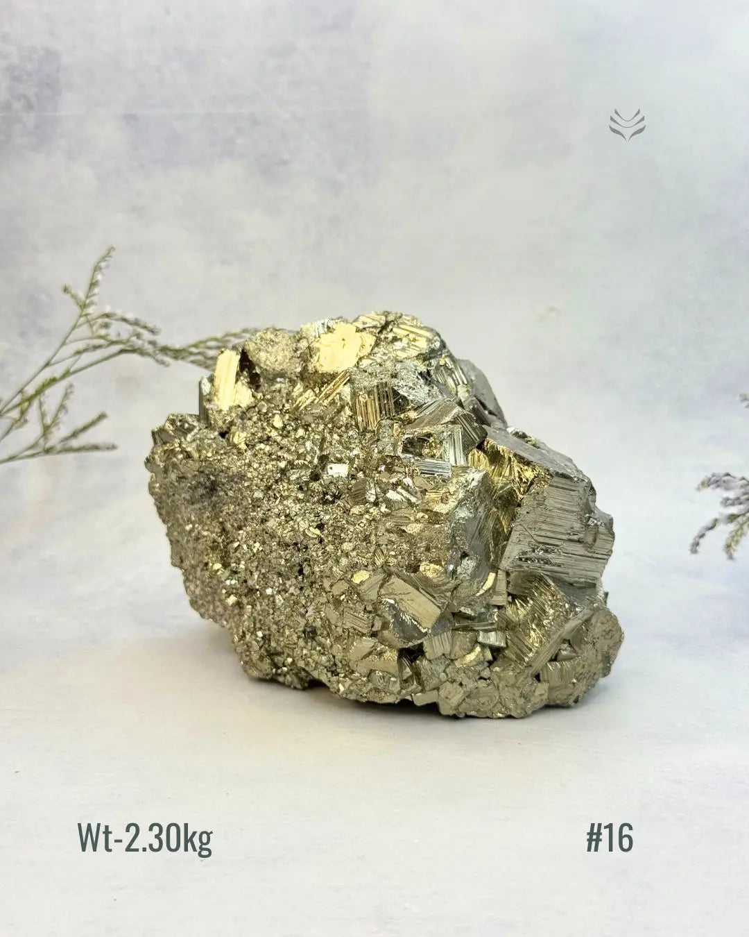 New Wealth attractor Iron Pyrite Cluster  Crystal