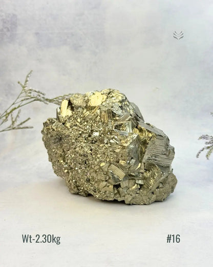 New Wealth attractor Iron Pyrite Cluster  Crystal