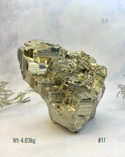 New Wealth attractor Iron Pyrite Cluster  Crystal