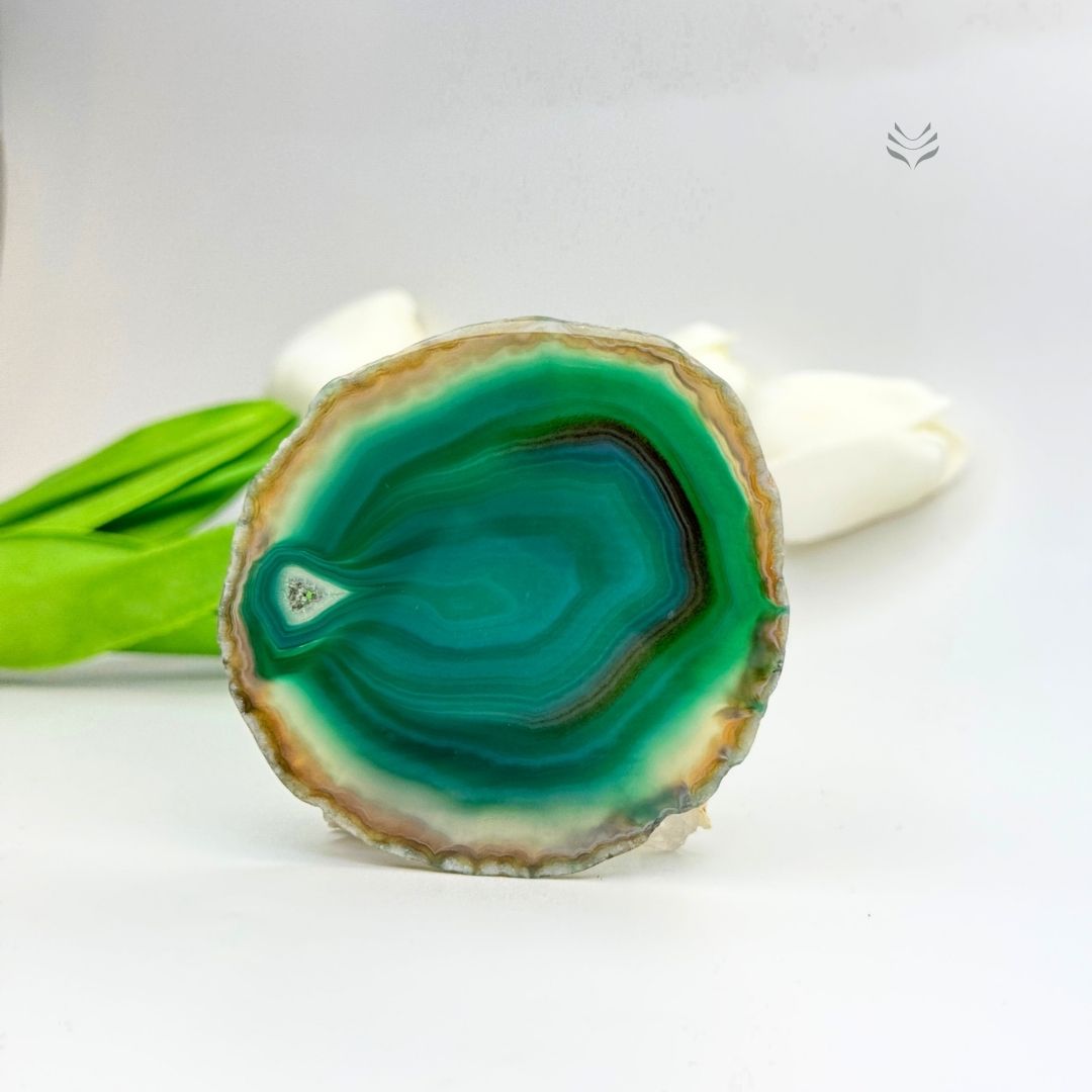 Open your luck Green Agate Portal Slice