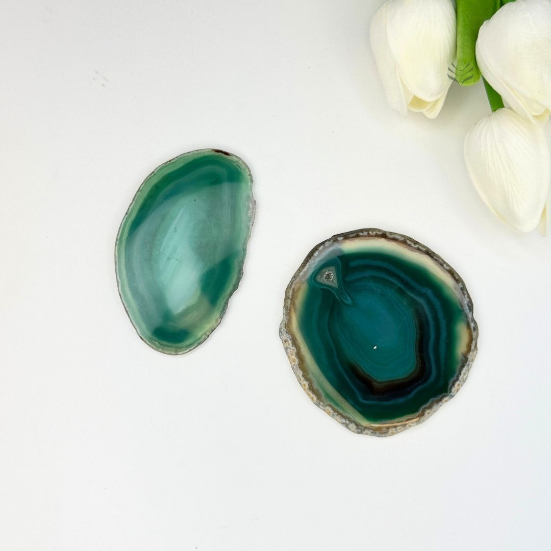 Open your luck Green Agate Portal Slice