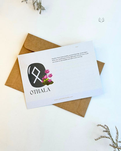 Othala- For Family Bliss (Rune Manifestation Card) 