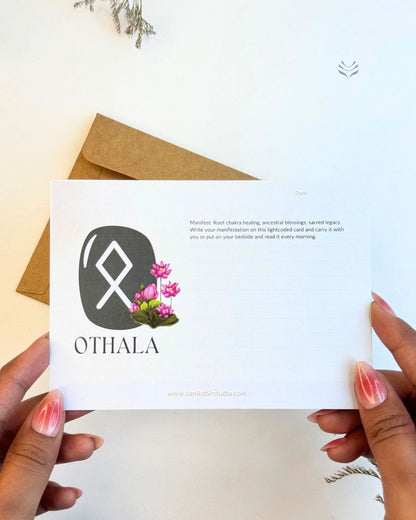 Othala- For Family Bliss (Rune Manifestation Card) 