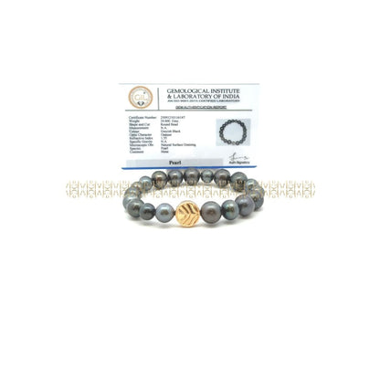 Lightcoded Black Pearl Bracelet 
