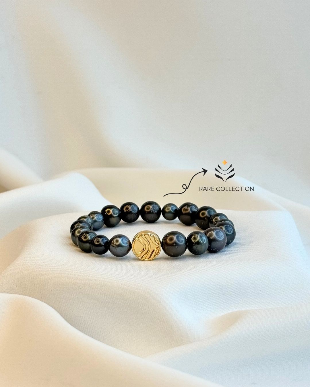 Lightcoded Black Pearl Bracelet