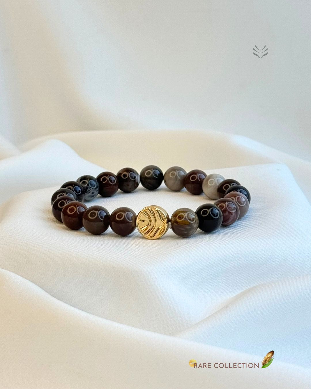 Ancestral Healer Petrified Wood Bracelet 